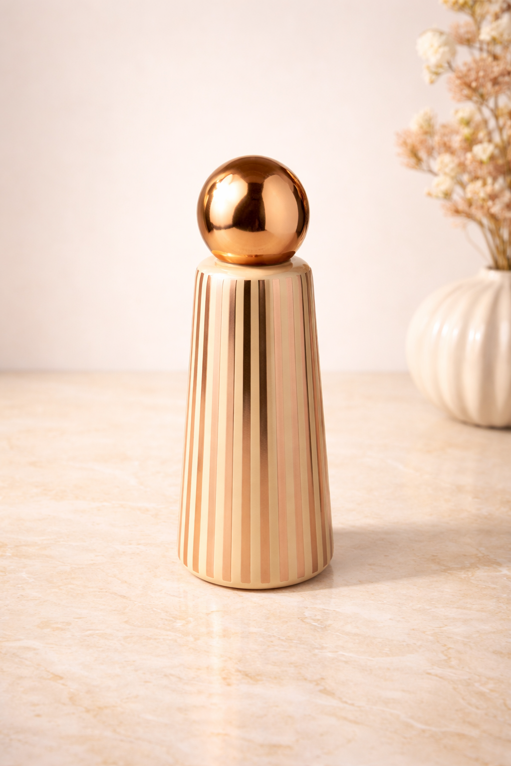 Skittle Bottle 500ml - Rose Gold