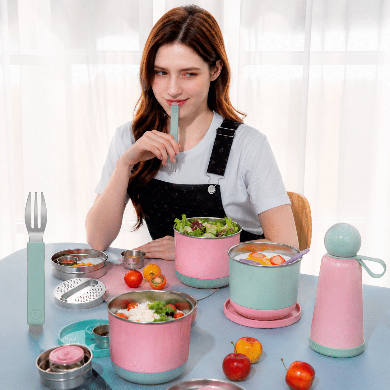 Skittle Salad Pots