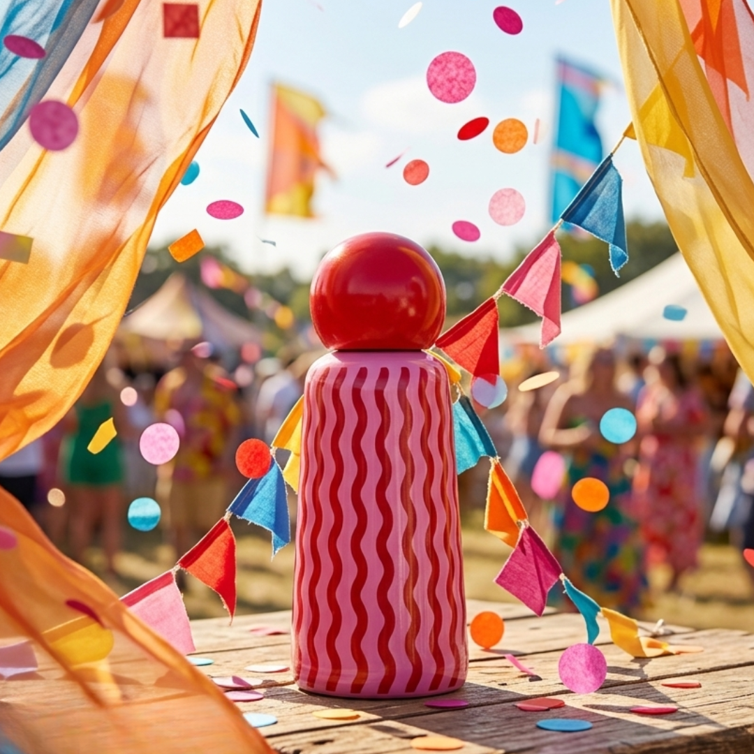 Skittle Stripe Bottles - 300ml