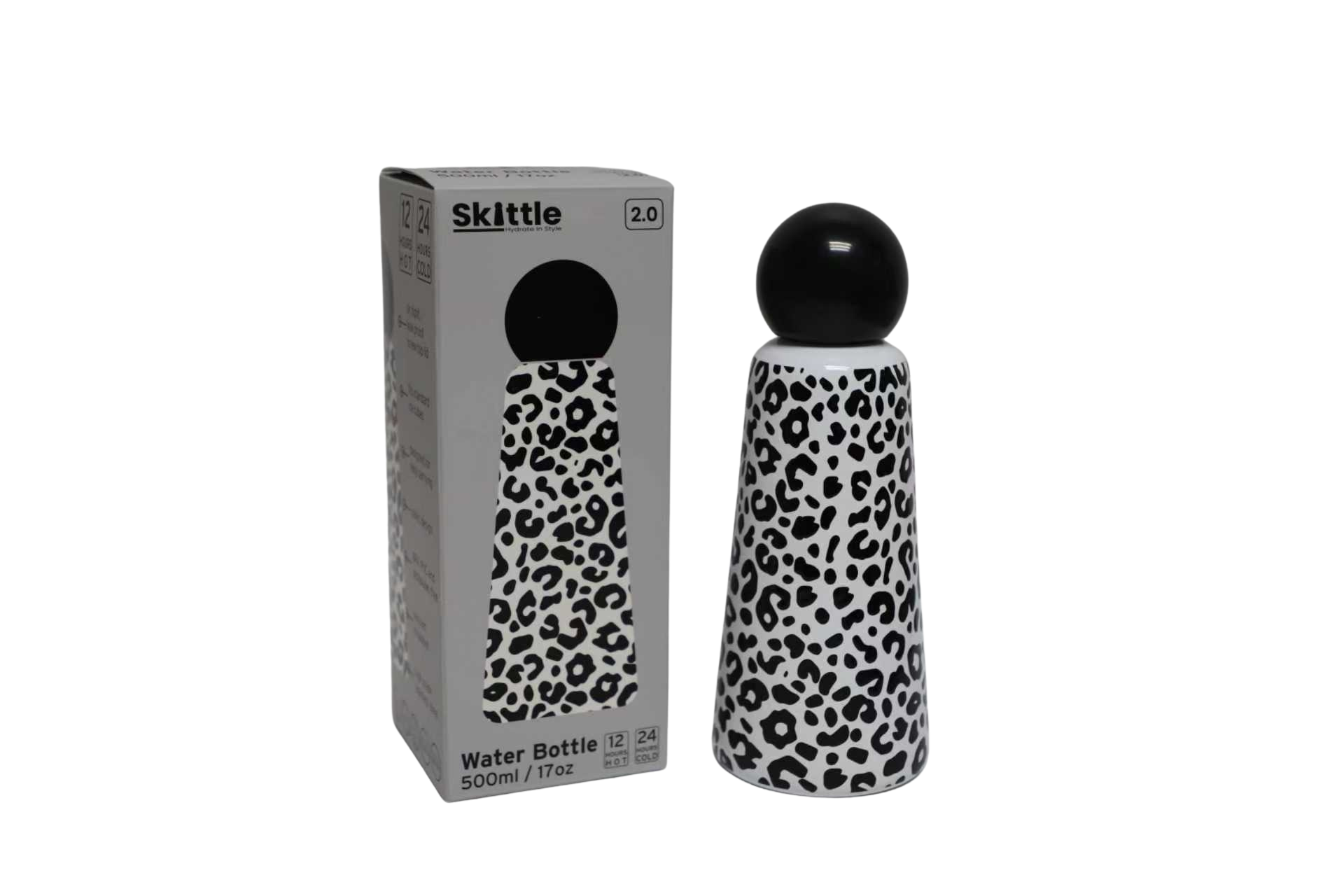 Skittle Animal Print Bottles-500ml