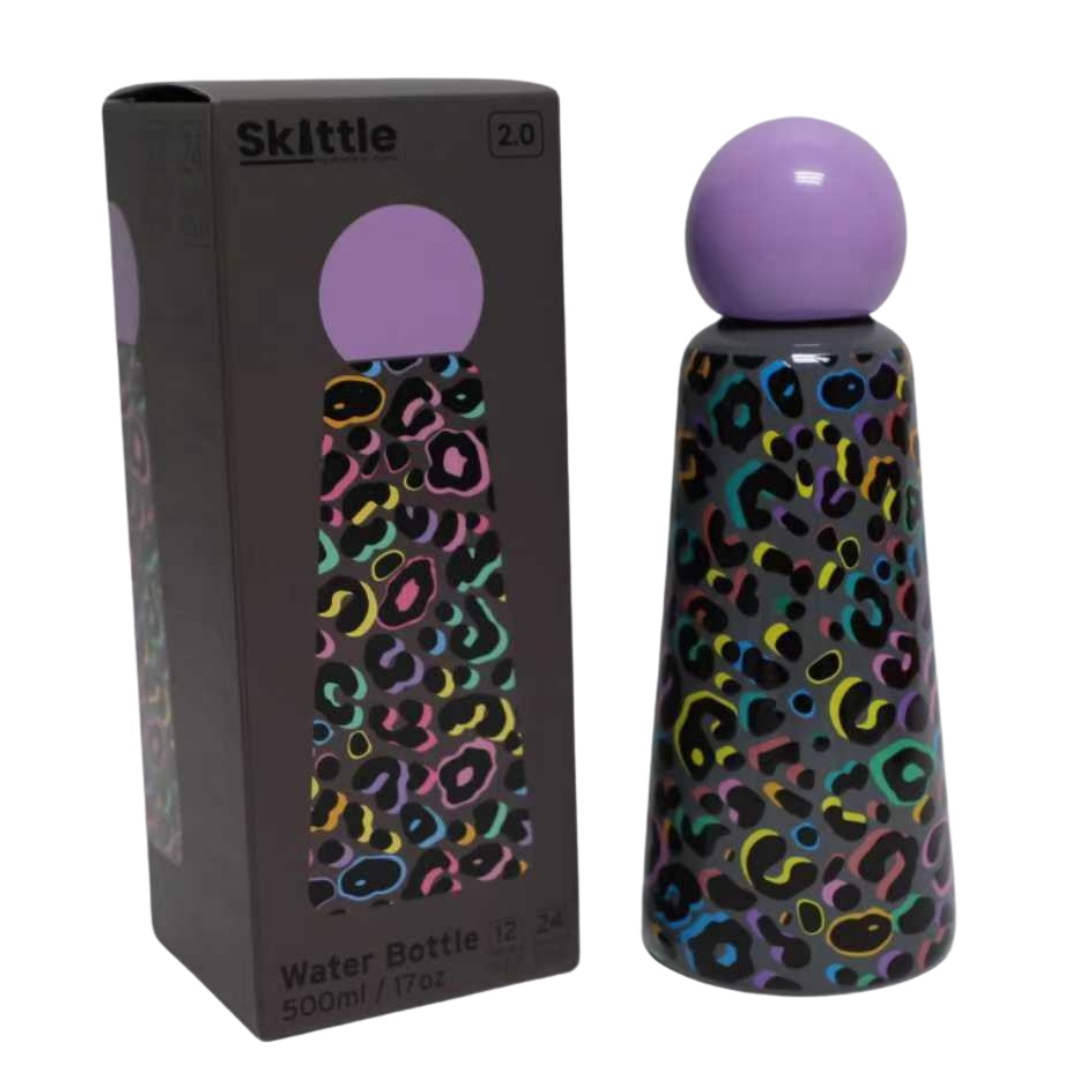 Skittle Animal Print Bottles-500ml