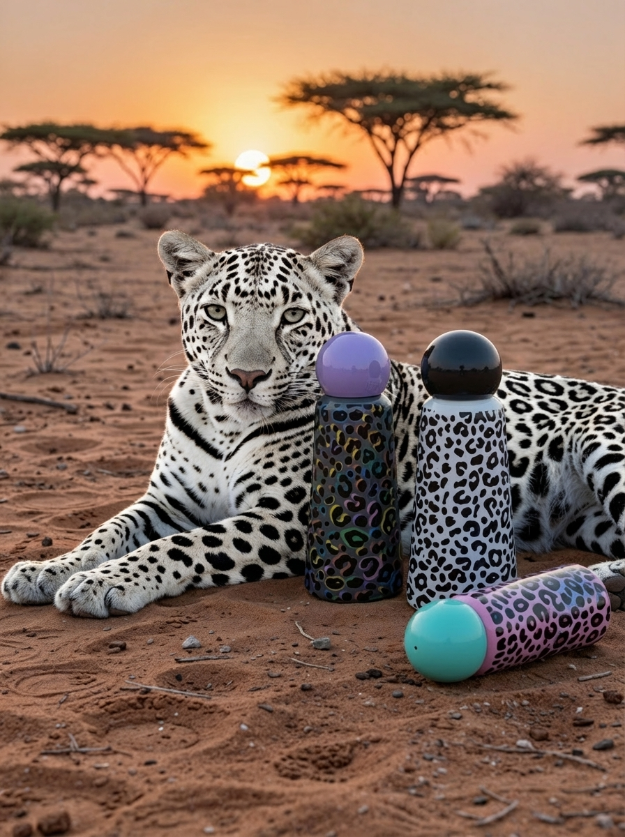 Skittle Animal Print Bottles-500ml